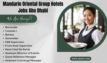 Mandarin Oriental Group Hotels Jobs Abu Dhabi