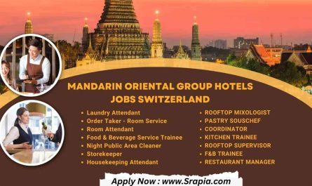 Mandarin Oriental Group Hotels Jobs Switzerland