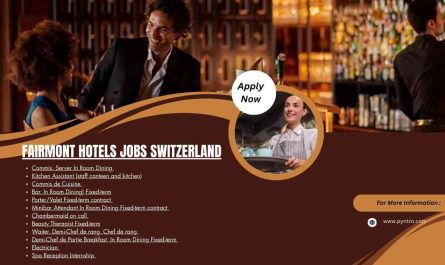 Fairmont Hotels Jobs Switzerland