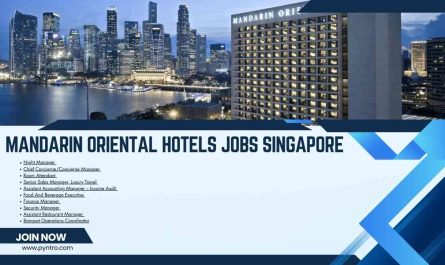 Mandarin Oriental Hotels Jobs Singapore
