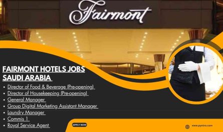 Fairmont Hotels jobs Saudi Arabia