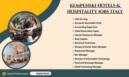 Kempenski Hotels & Hospitality Jobs Italy