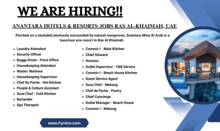 Anantara Hotels & Resorts Jobs Ras al-Khaimah, UAE