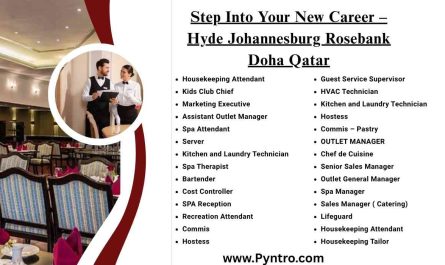 Step Into Your New Career –Hyde Johannesburg Rosebank Doha Qatar