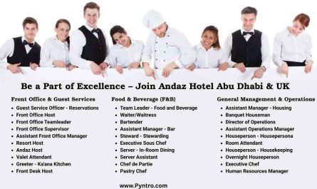 Be a Part of Excellence – Join Andaz Hotel Abu Dhabi & UK