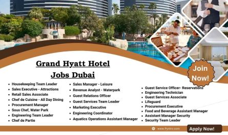 Grand Hyatt Hotel Jobs Dubai