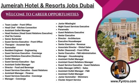 Jumeirah Group Hotel Jobs Dubai